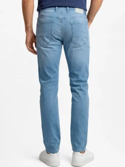 Alberto Herren Jeans - Pipe in bleached - Länge: lang