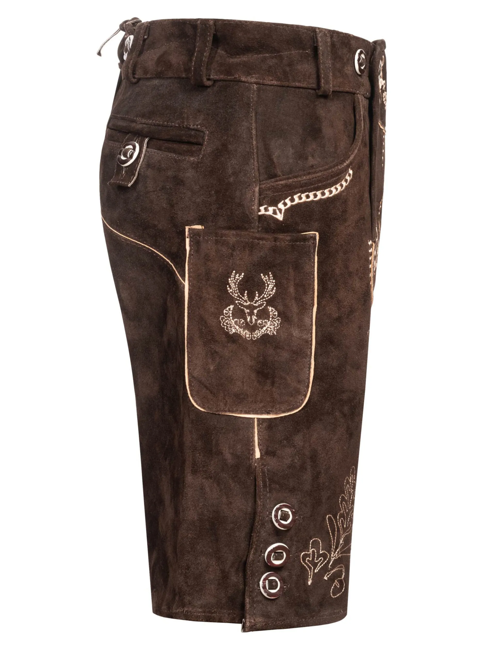 Alessandro Salvarini Erwachsene Trachtenhose - ASFerdl in braun