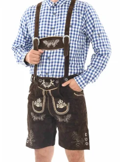 Alessandro Salvarini Erwachsene Trachtenhose - ASFerdl in braun