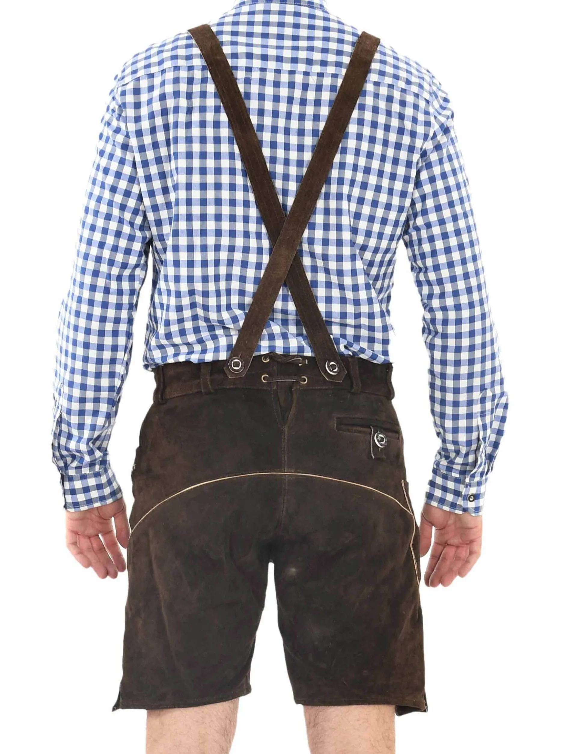 Alessandro Salvarini Erwachsene Trachtenhose - ASFerdl in braun