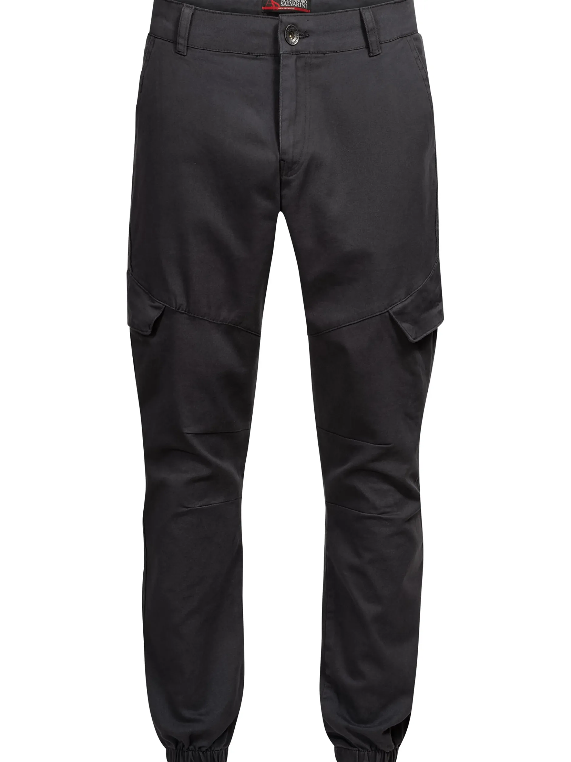 Alessandro Salvarini Herren Cargohose - ASEriia in anthrazit