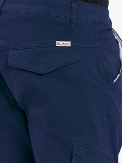 Alessandro Salvarini Herren Cargohose - ASEriia in blau