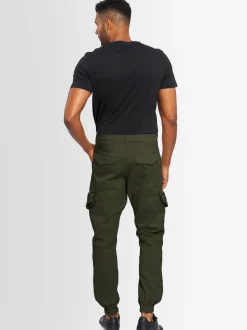 Alessandro Salvarini Herren Cargohose - ASEriia in oliv