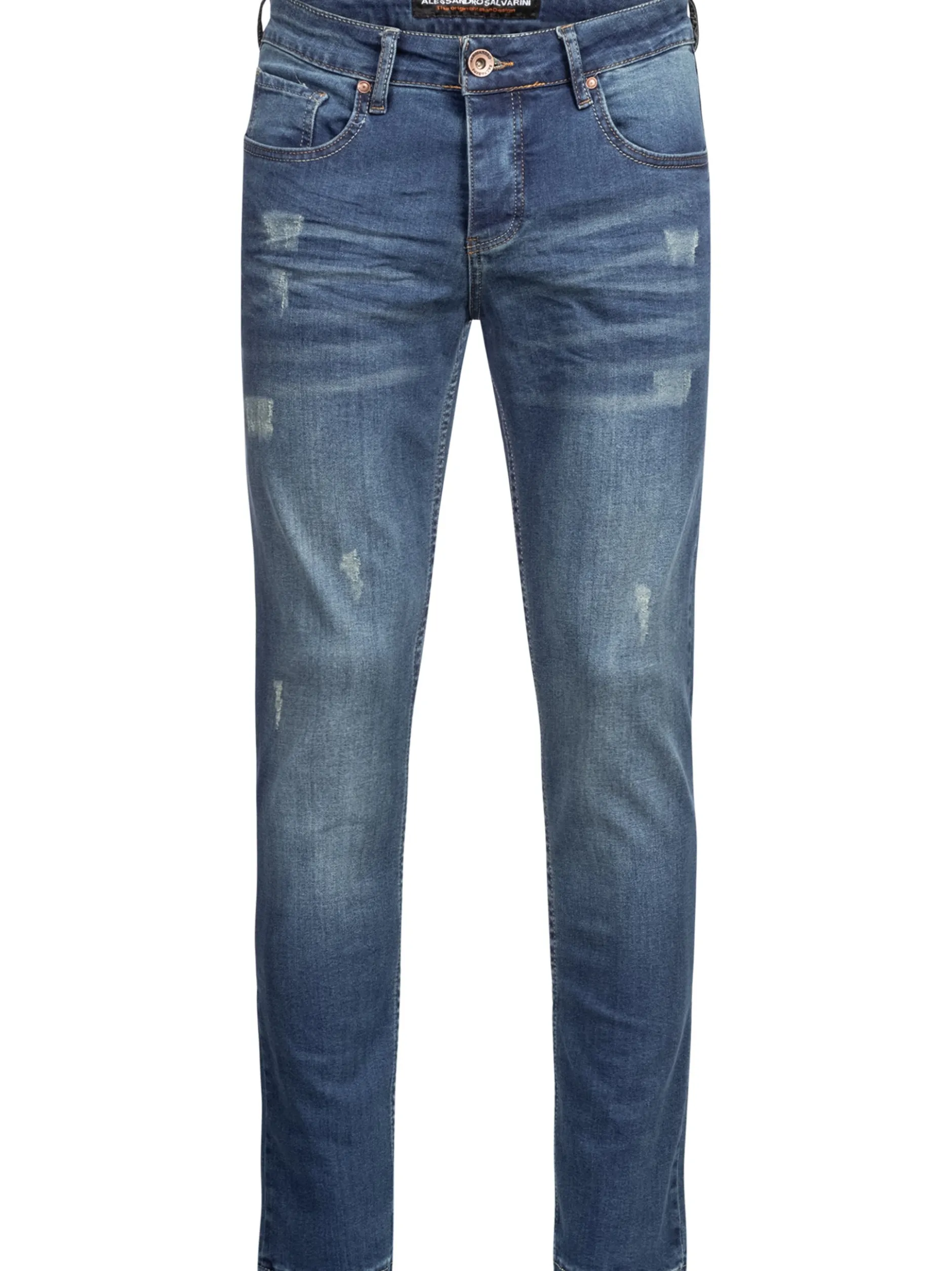 Alessandro Salvarini Herren Jeans - ASLuca in blau