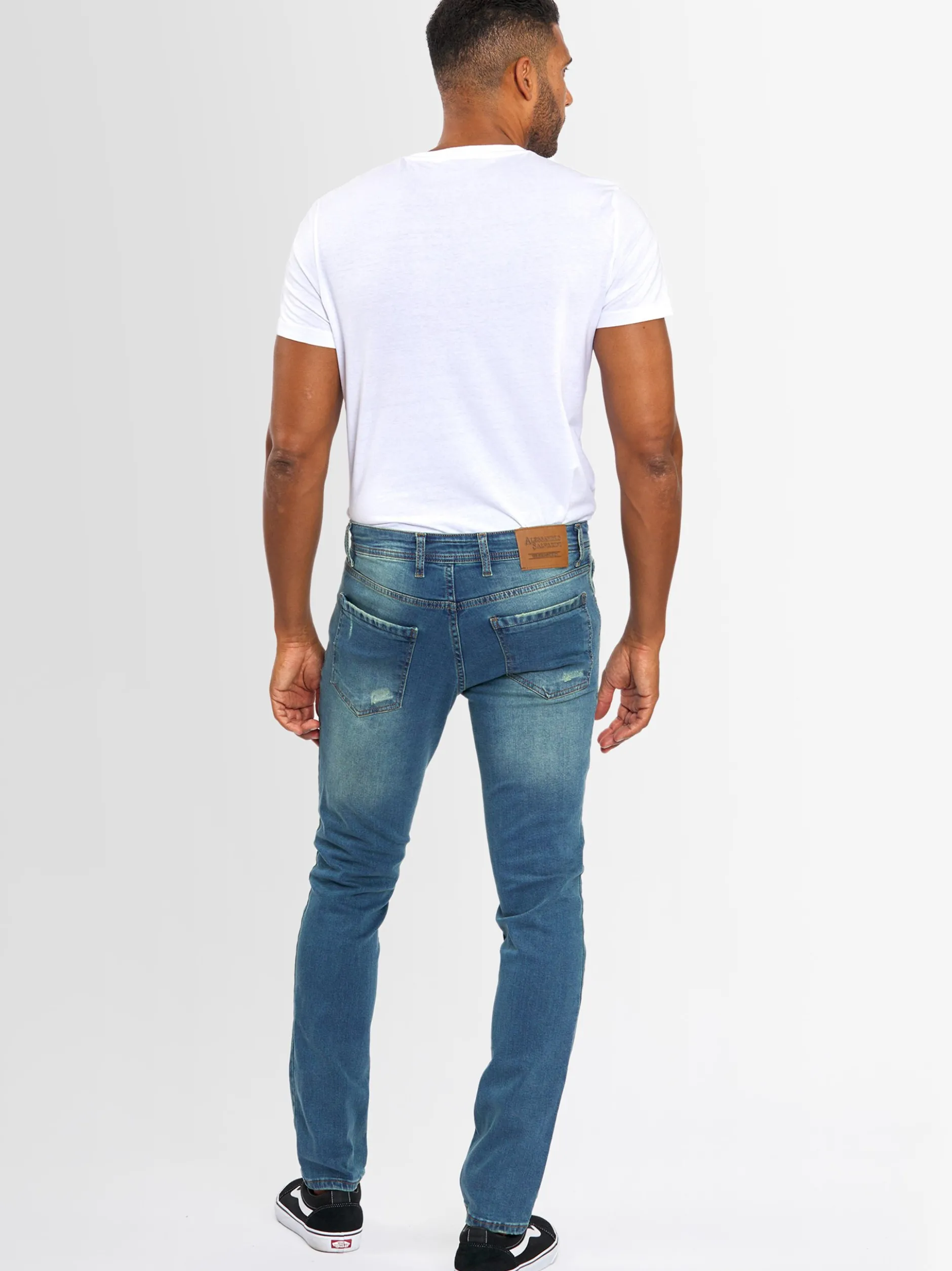 Alessandro Salvarini Herren Jeans - ASLuca in denim