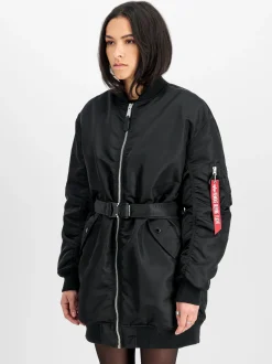 Alpha Industries Damen Bomberjacke in schwarz