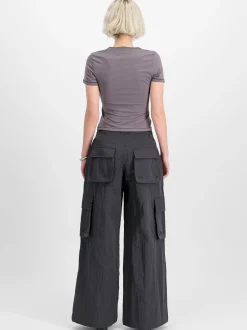 Alpha Industries Damen Hose in grau