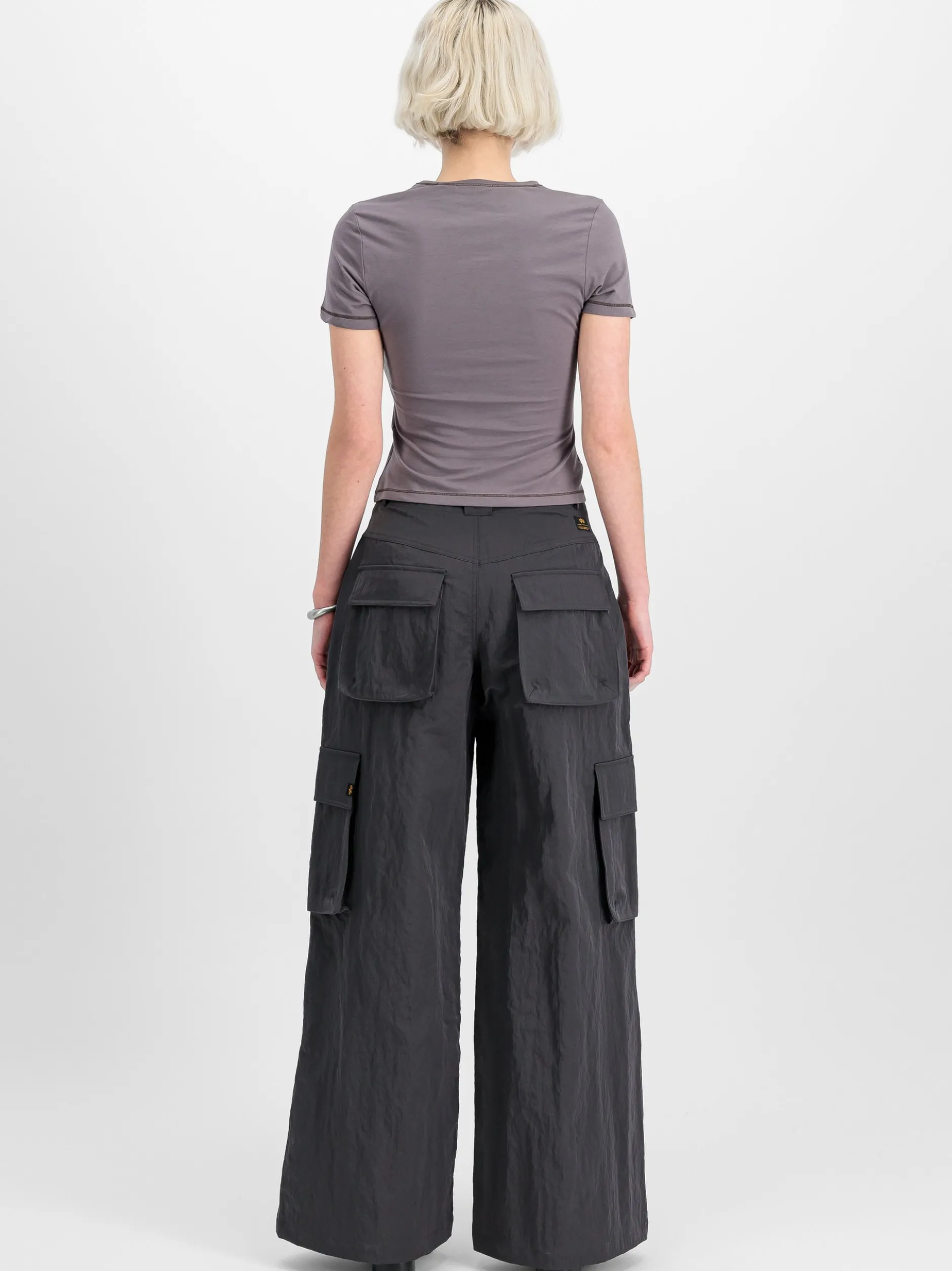 Alpha Industries Damen Hose in grau