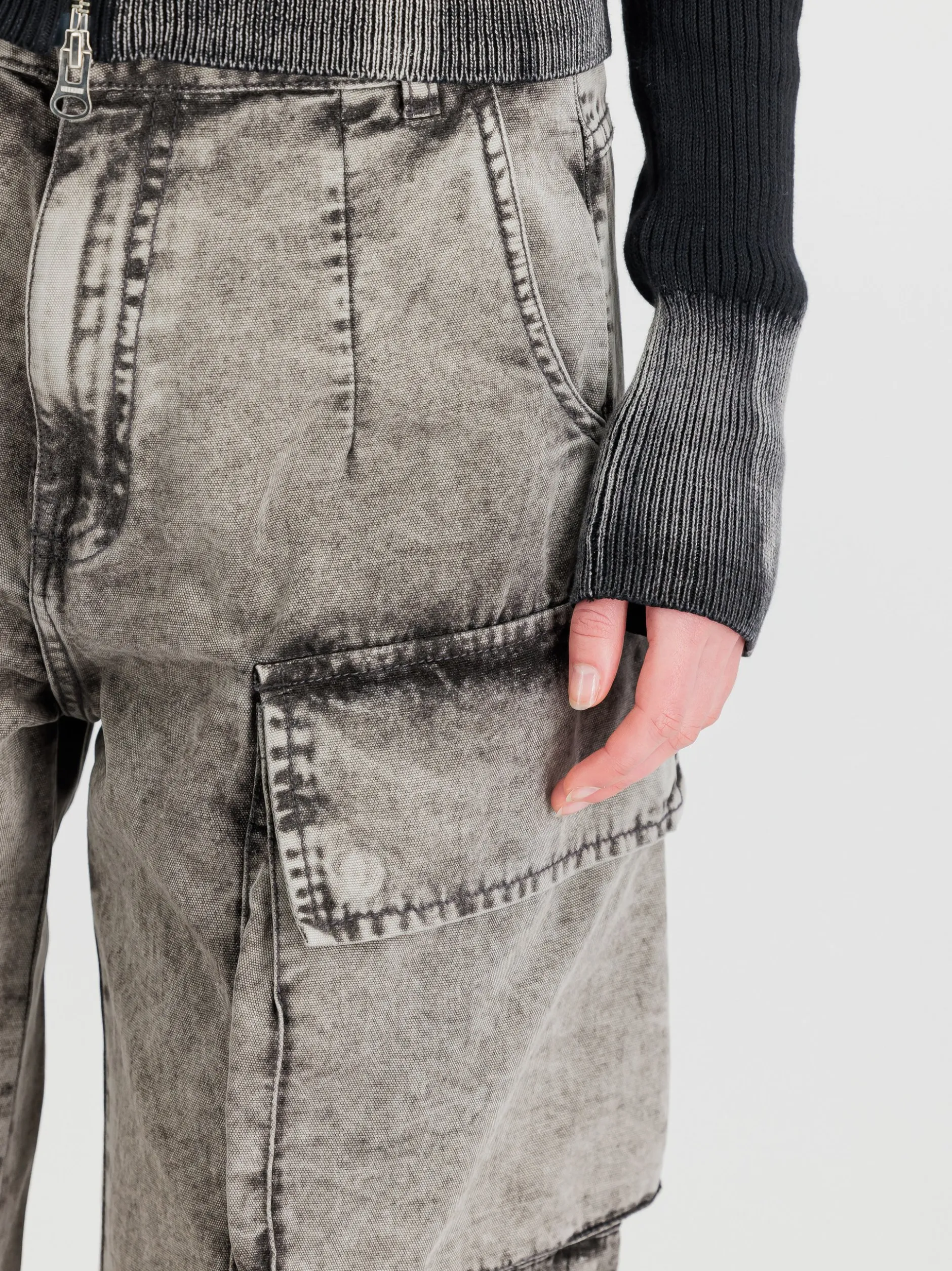 Alpha Industries Damen Hose in grau