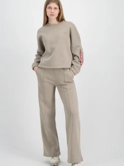 Alpha Industries Damen Jogginghose in grün