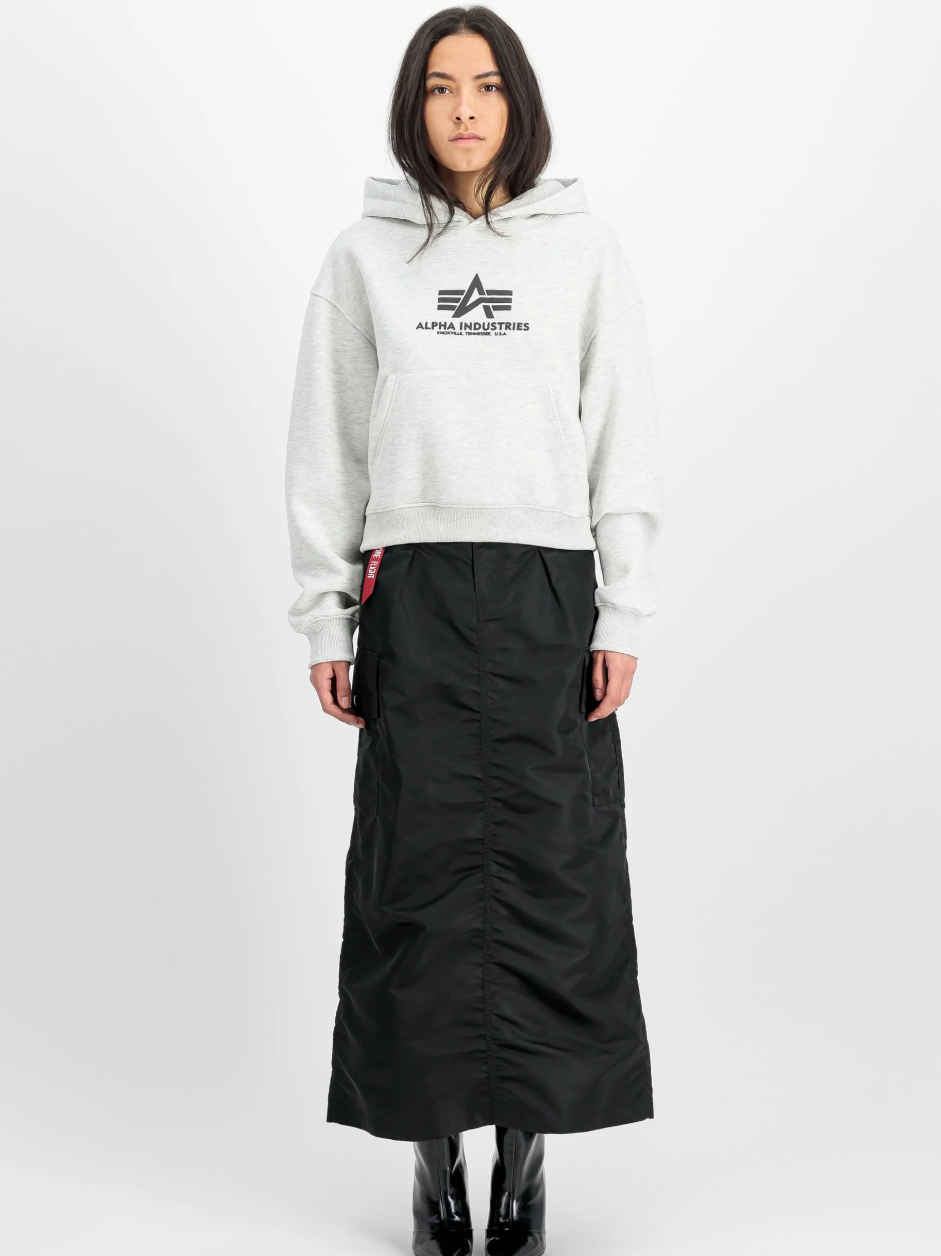Alpha Industries Damen Rock in schwarz