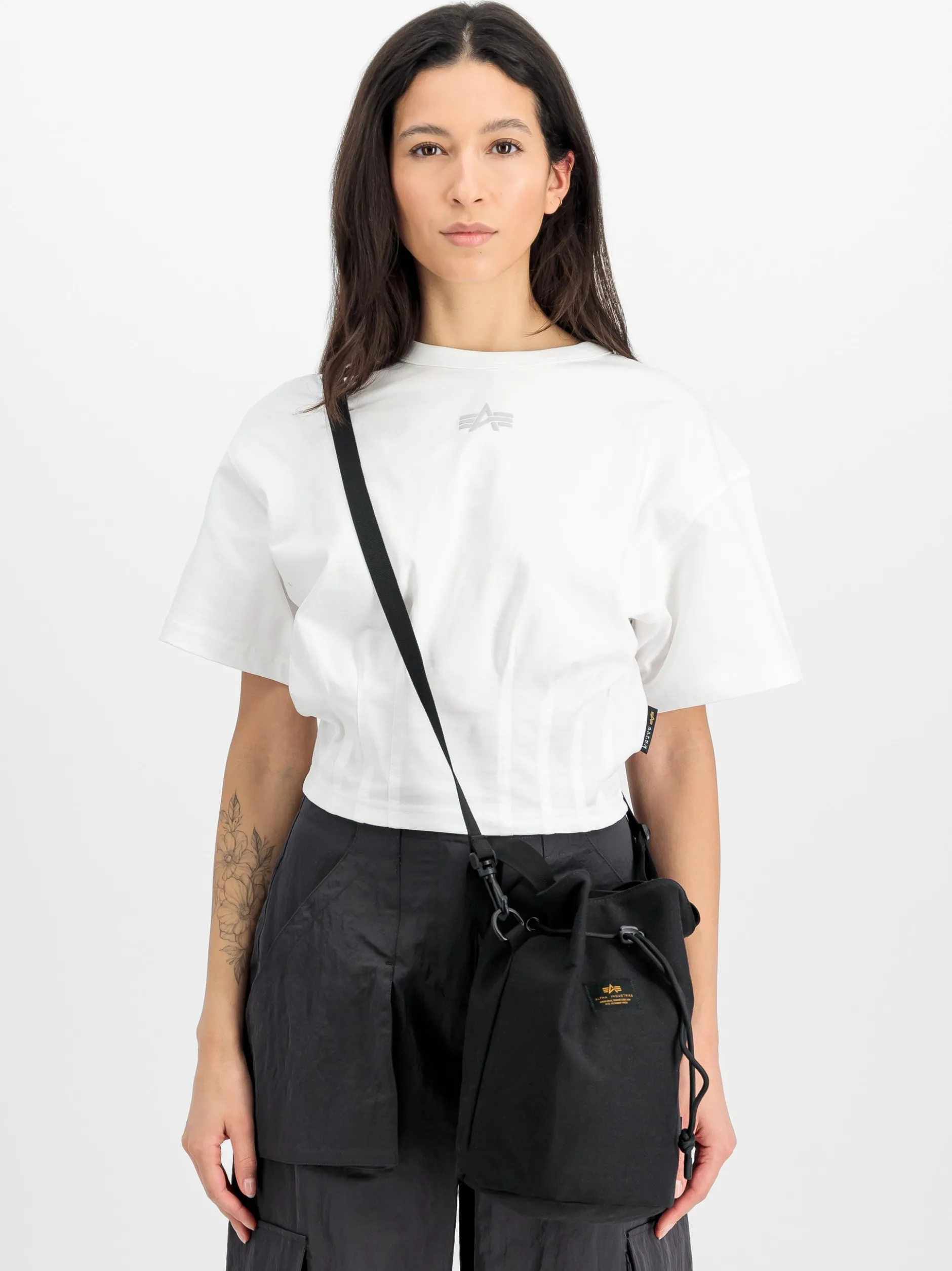 Alpha Industries Damen Tasche in schwarz