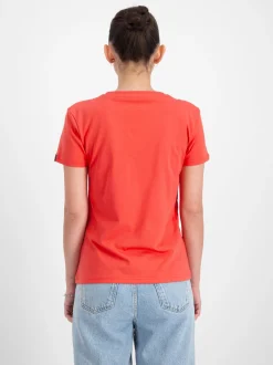 Alpha Industries Damen T-Shirt in rot
