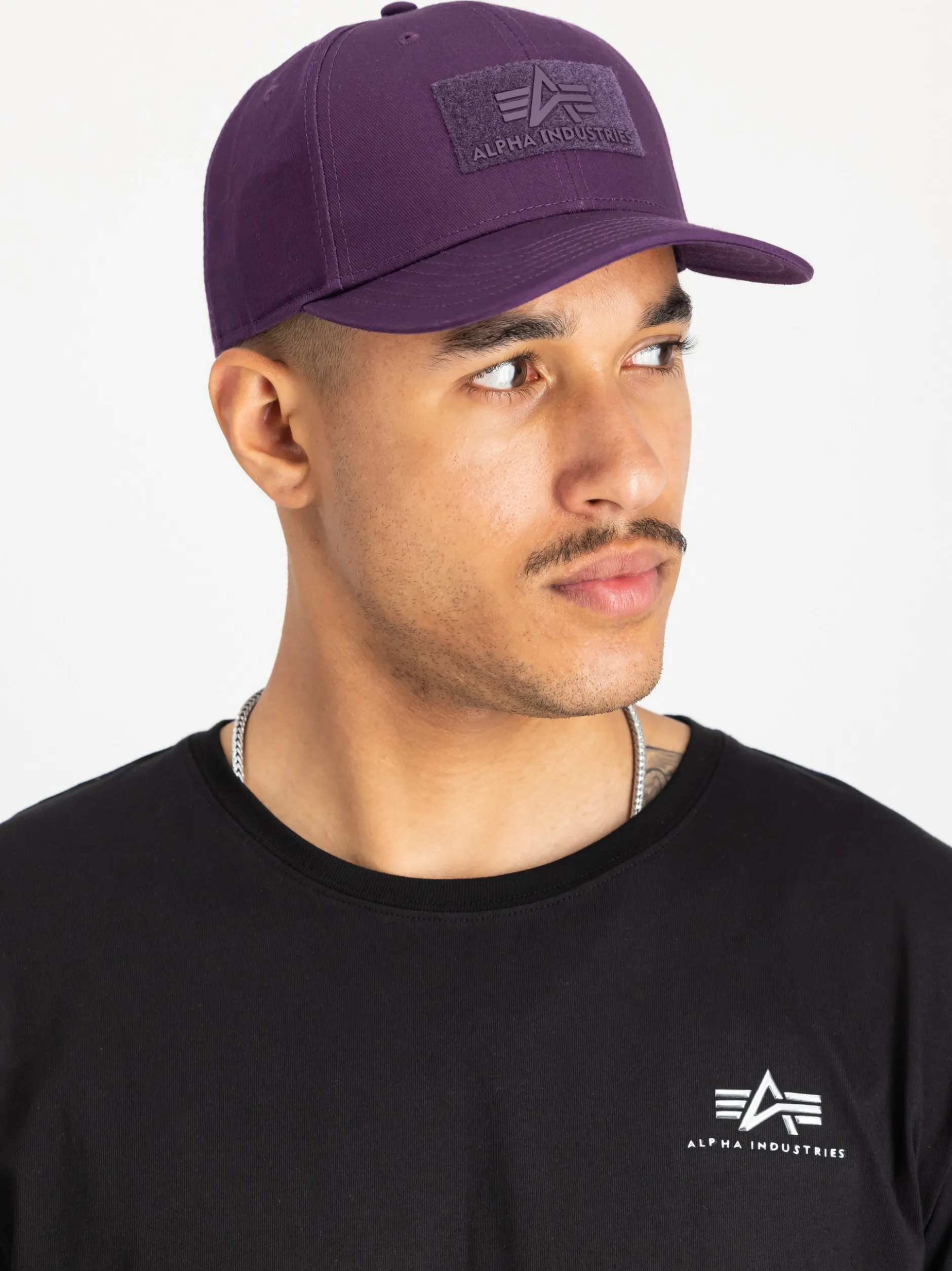 Alpha Industries Herren Cap in lila