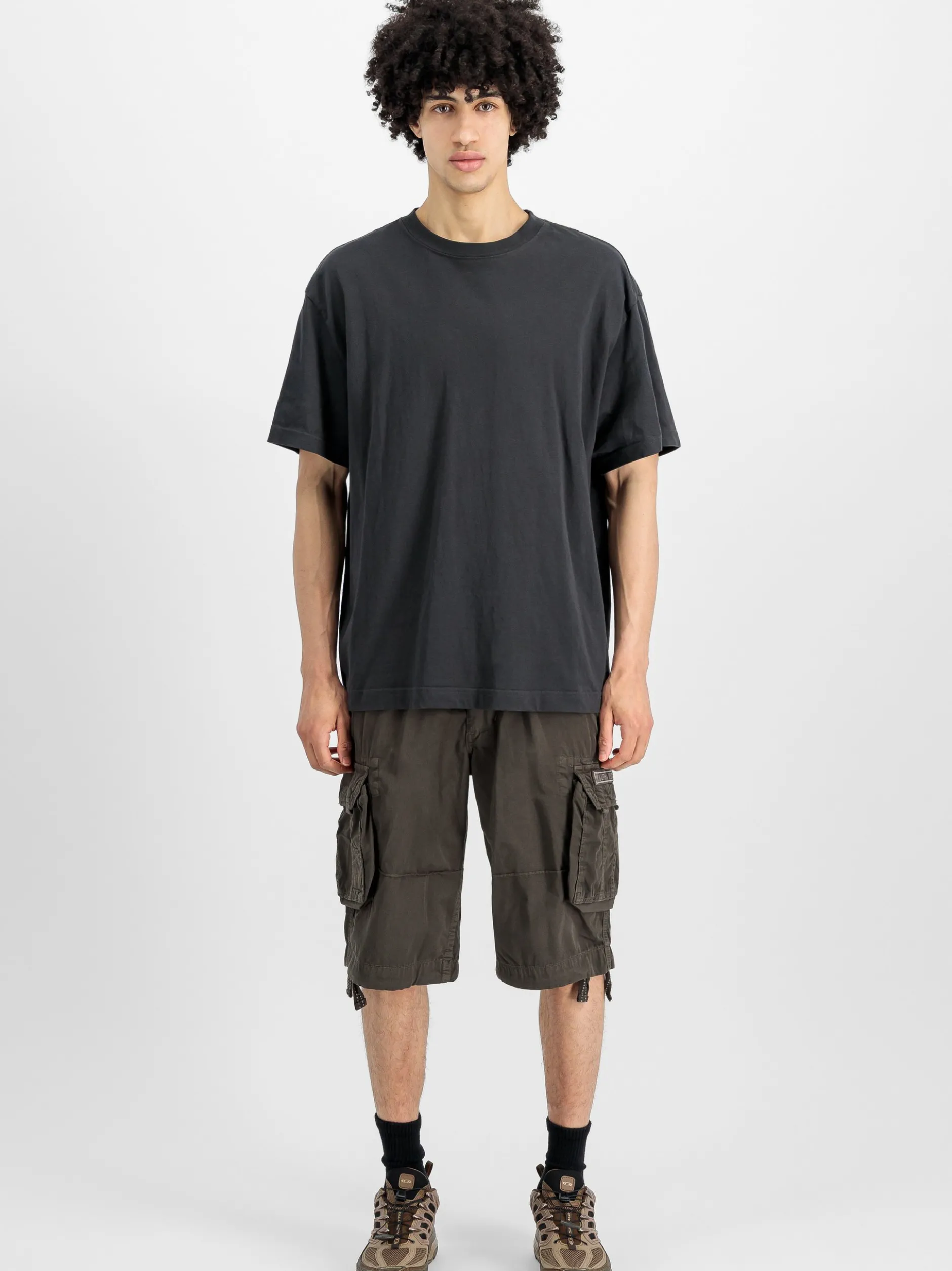 Alpha Industries Herren Cargo-Shorts in schlamm