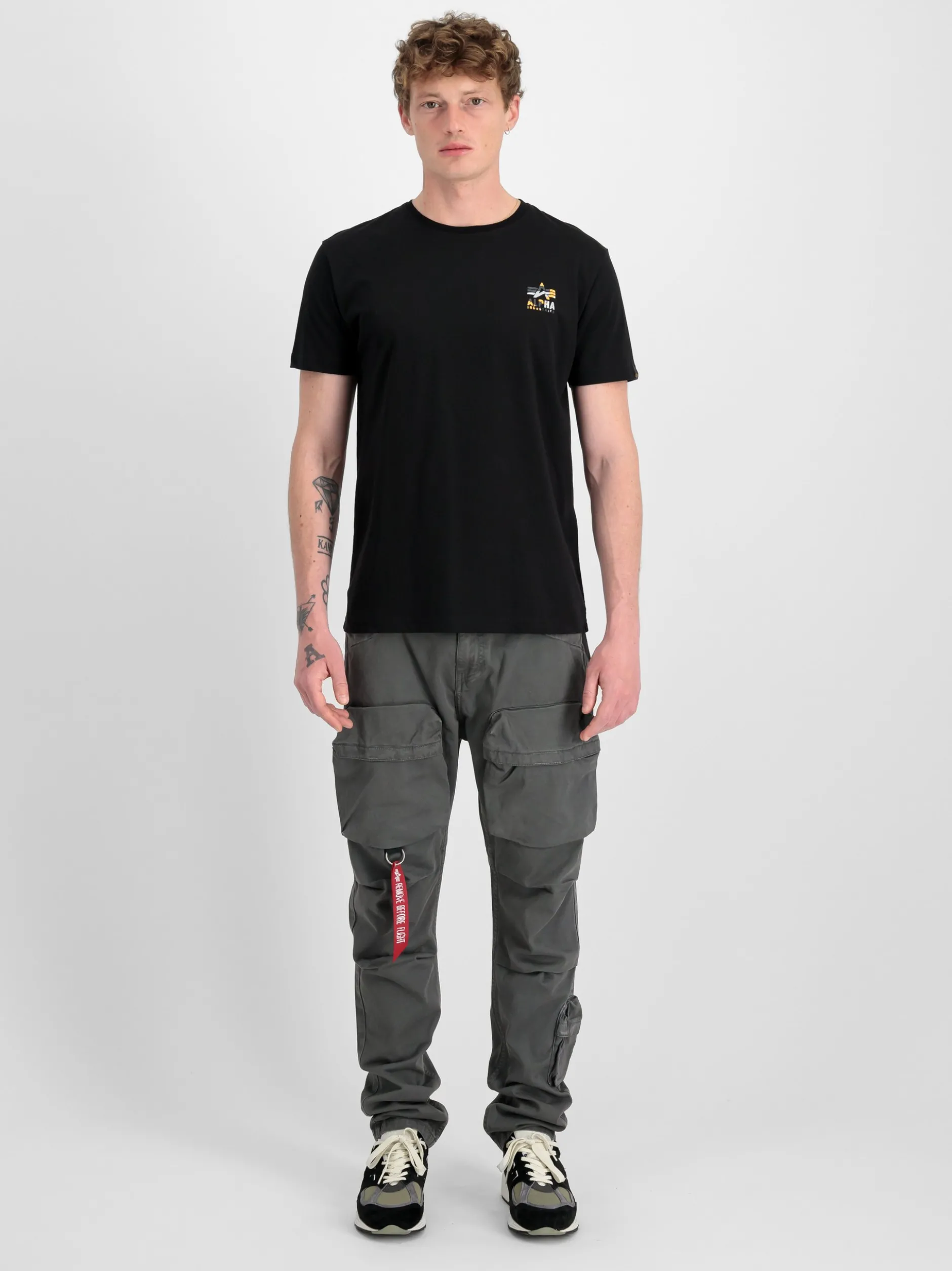 Alpha Industries Herren Hose in grau
