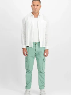 Alpha Industries Herren Hose in mint