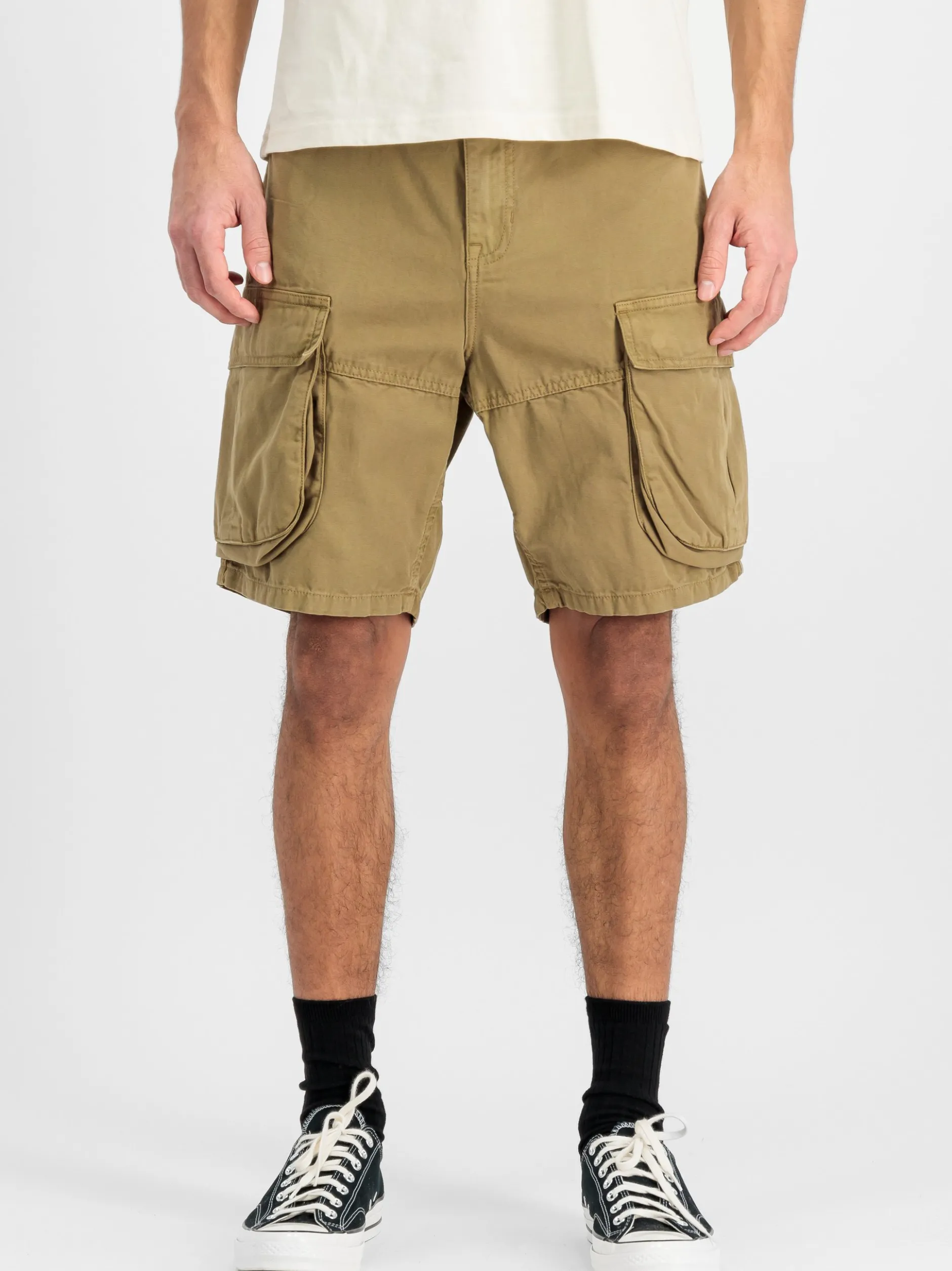 Alpha Industries Herren Kurze Hose in gelb