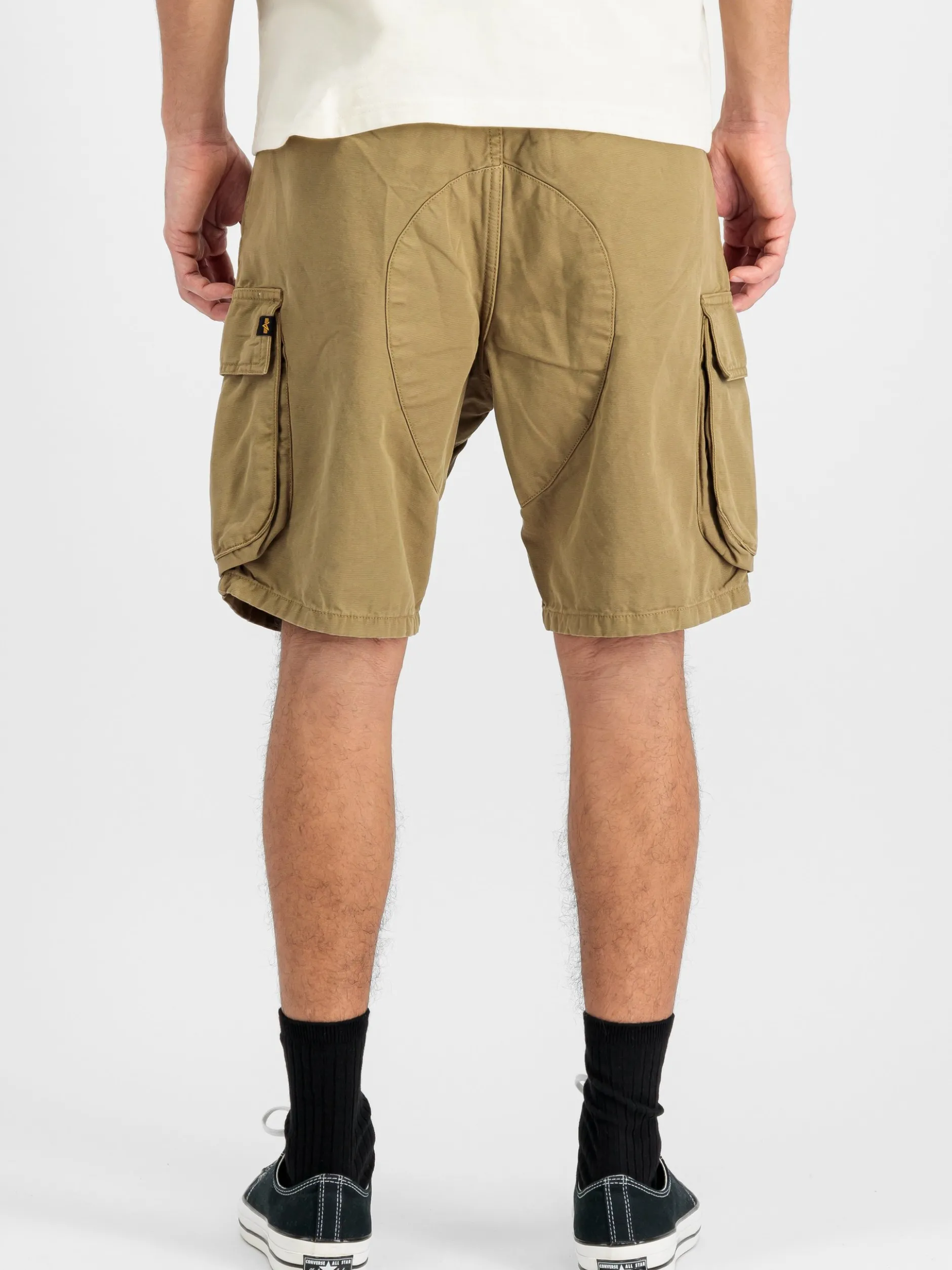 Alpha Industries Herren Kurze Hose in gelb