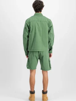 Alpha Industries Herren Kurze Hose in grau