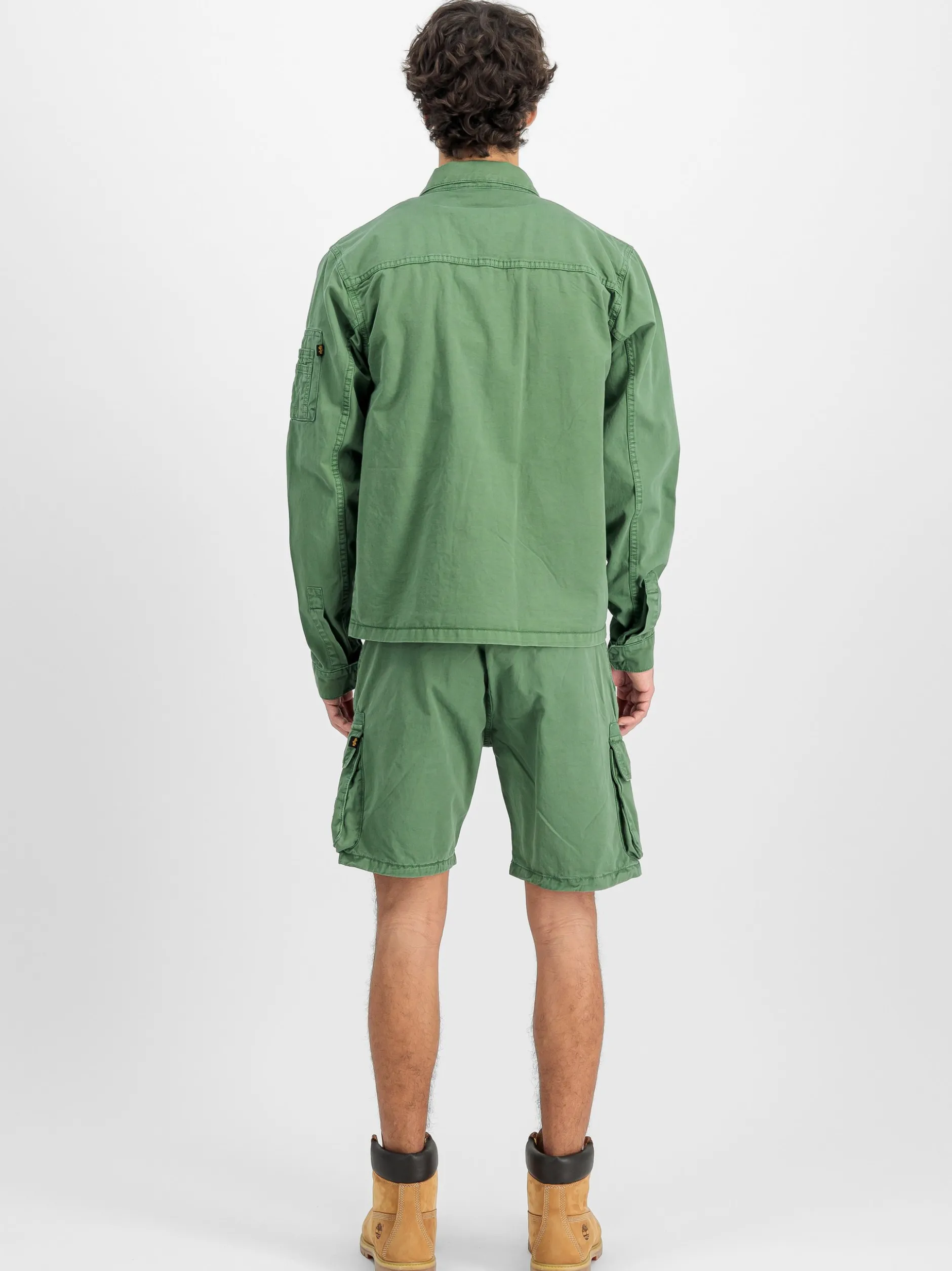 Alpha Industries Herren Kurze Hose in grau