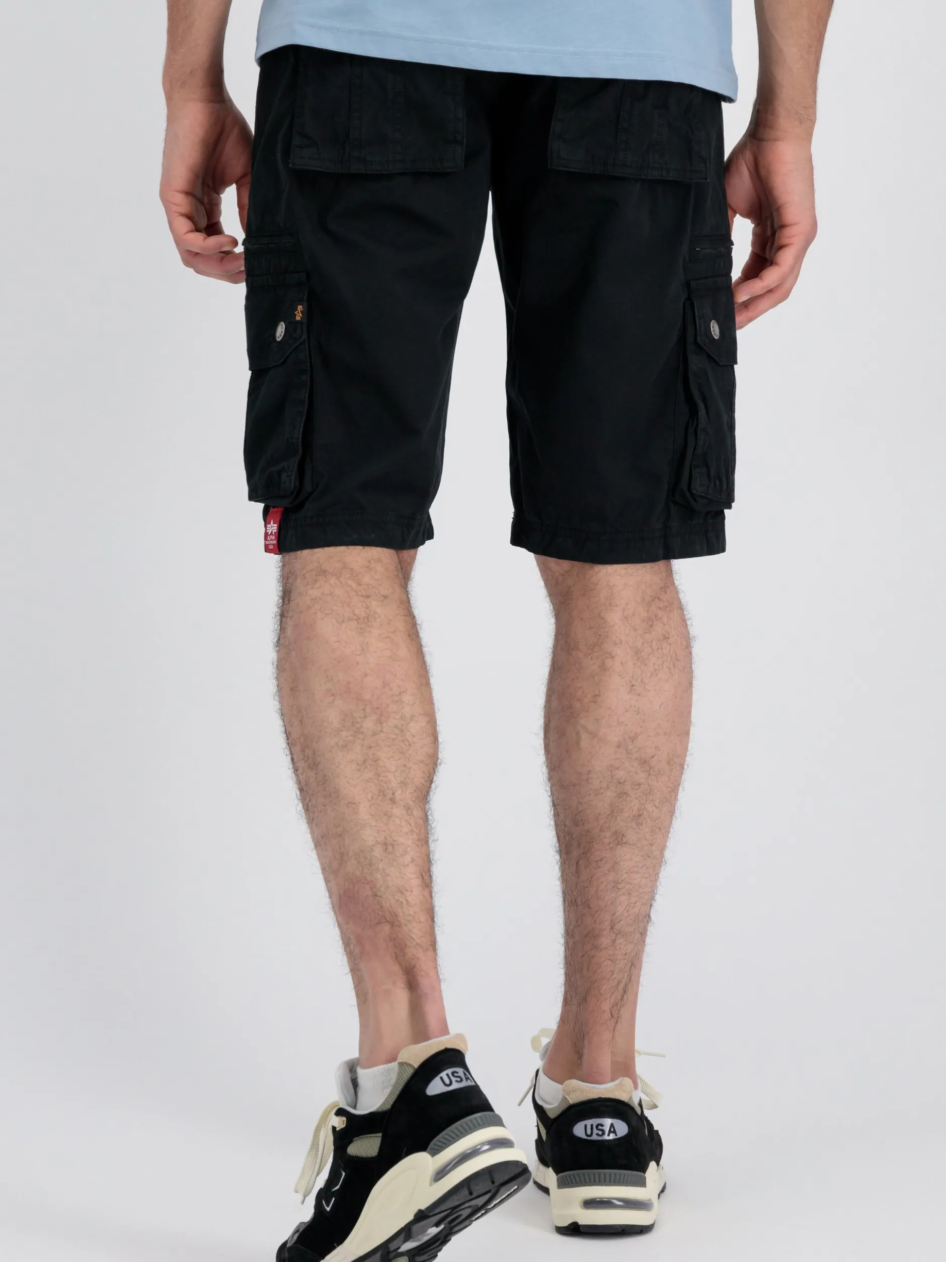 Alpha Industries Herren Kurze Hose in schwarz
