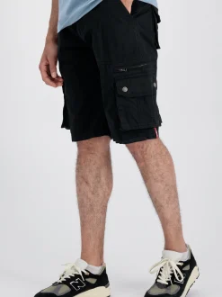 Alpha Industries Herren Kurze Hose in schwarz