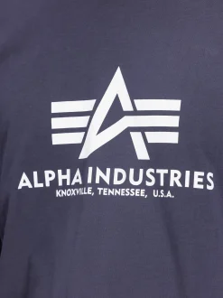 Alpha Industries Herren Langarmshirt in marine