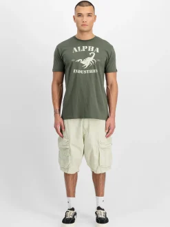 Alpha Industries Herren Shorts in sand