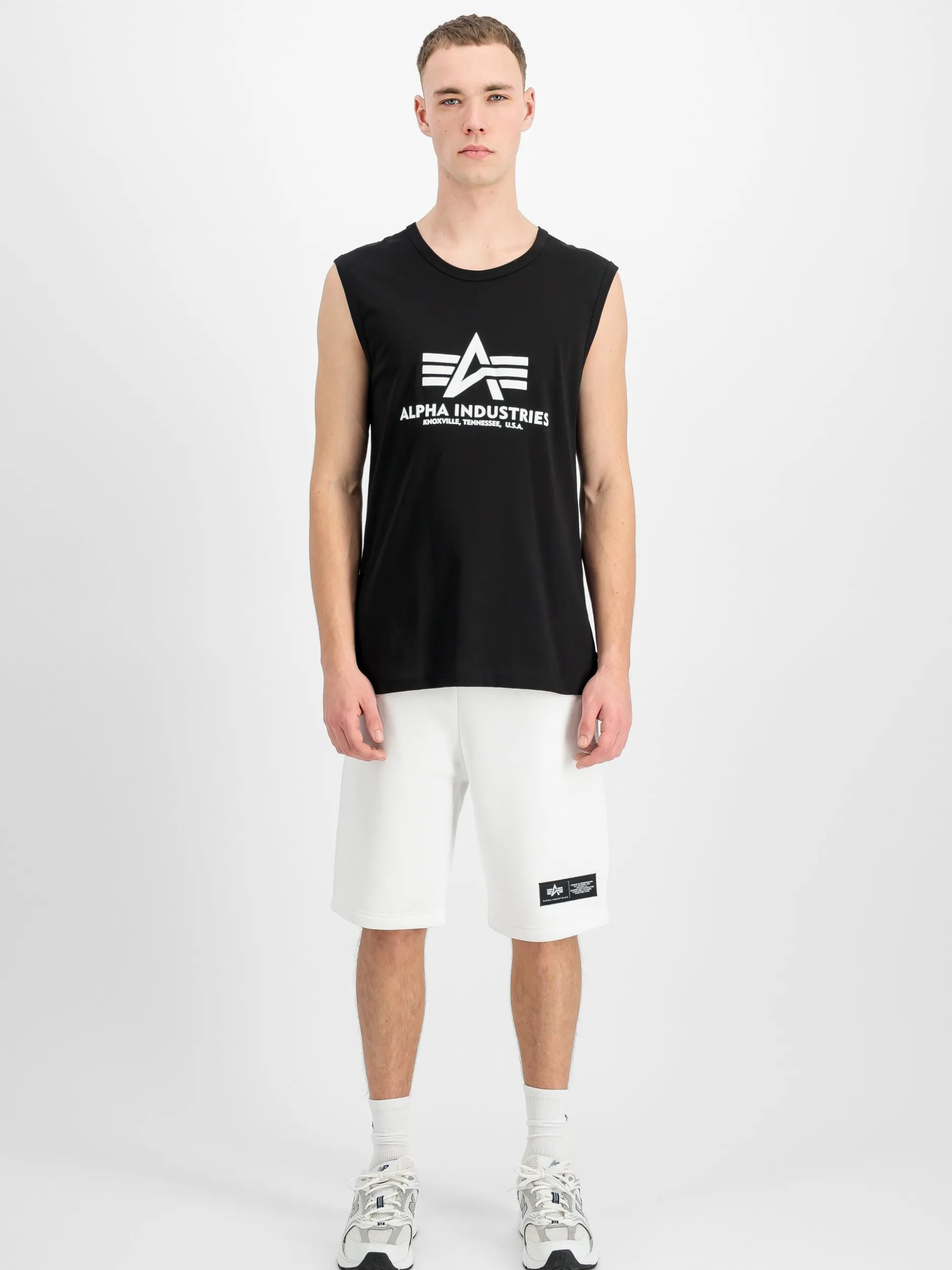 Alpha Industries Herren Shorts in weiß