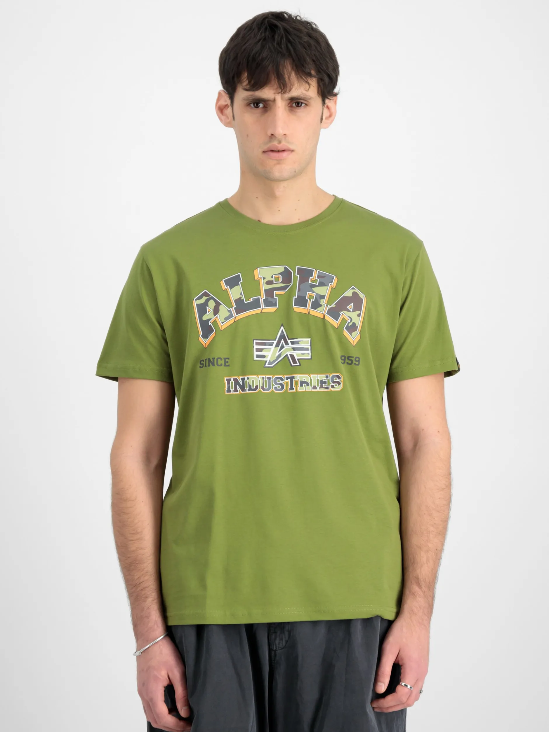 Alpha Industries Herren T-Shirt in grün