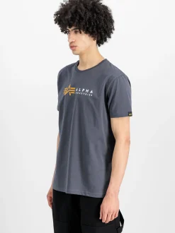 Alpha Industries Herren T-Shirt in anthrazit