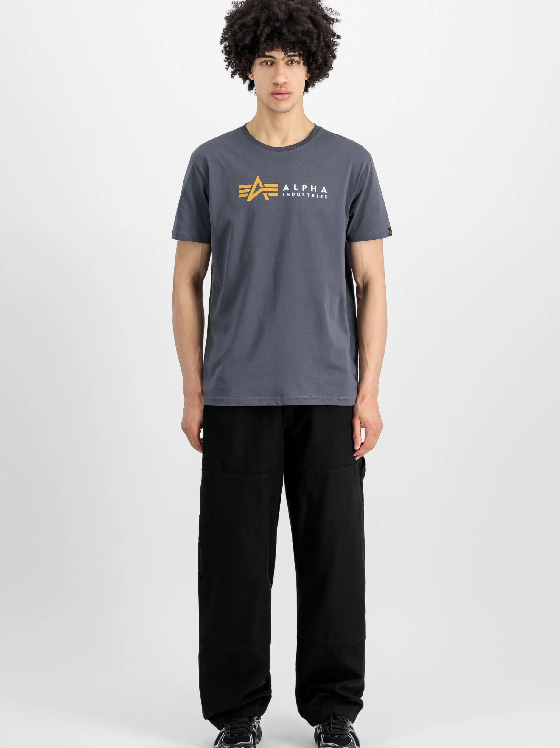 Alpha Industries Herren T-Shirt in anthrazit