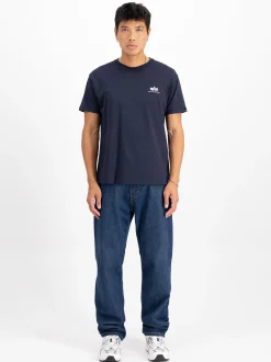Alpha Industries Herren T-Shirt in blau