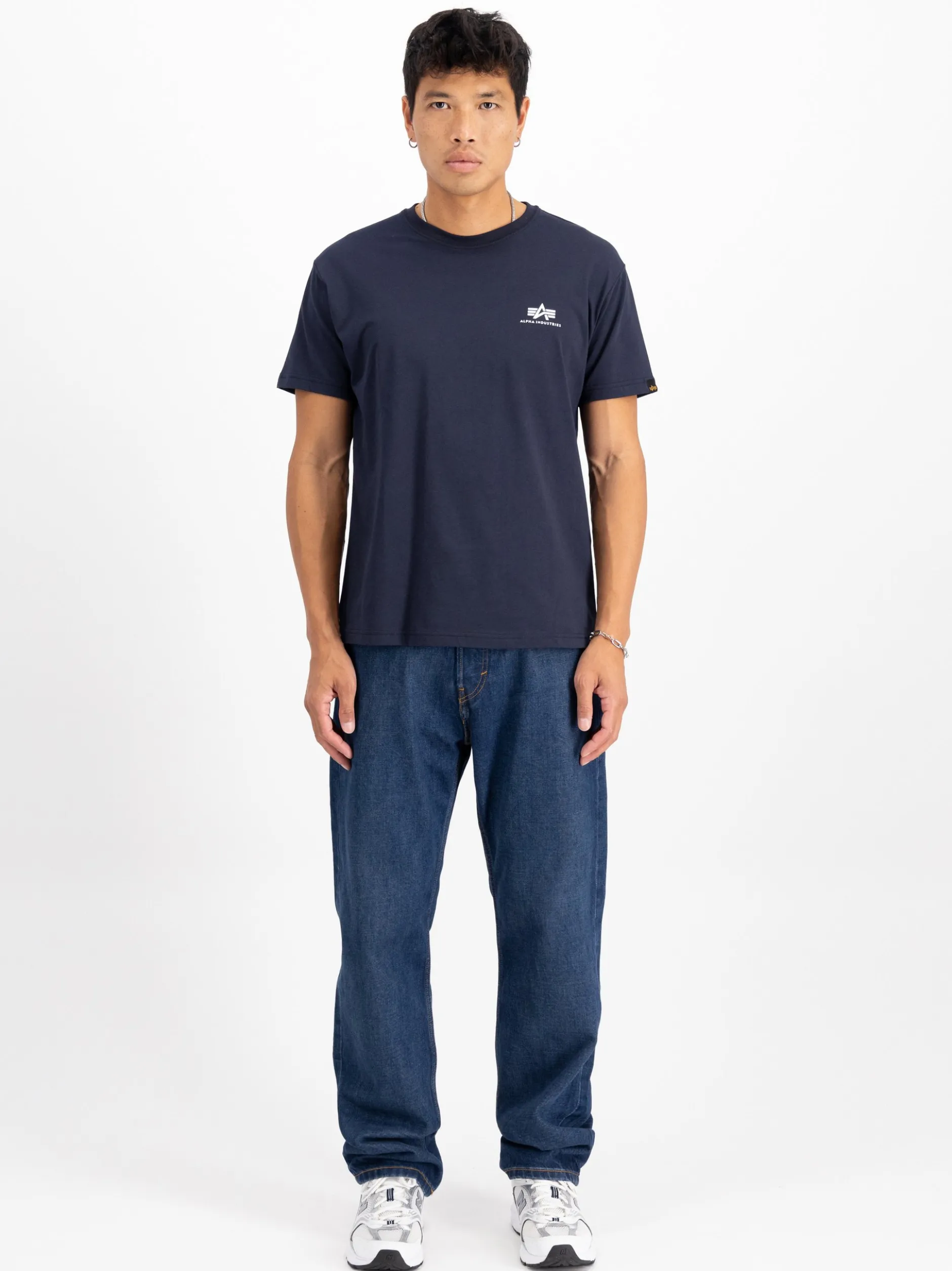 Alpha Industries Herren T-Shirt in blau