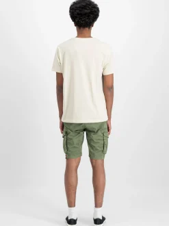 Alpha Industries Herren T-Shirt in ecru