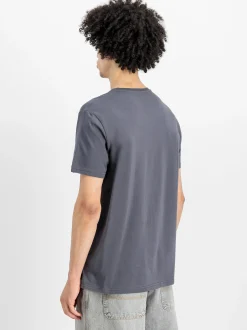 Alpha Industries Herren T-Shirt in grau