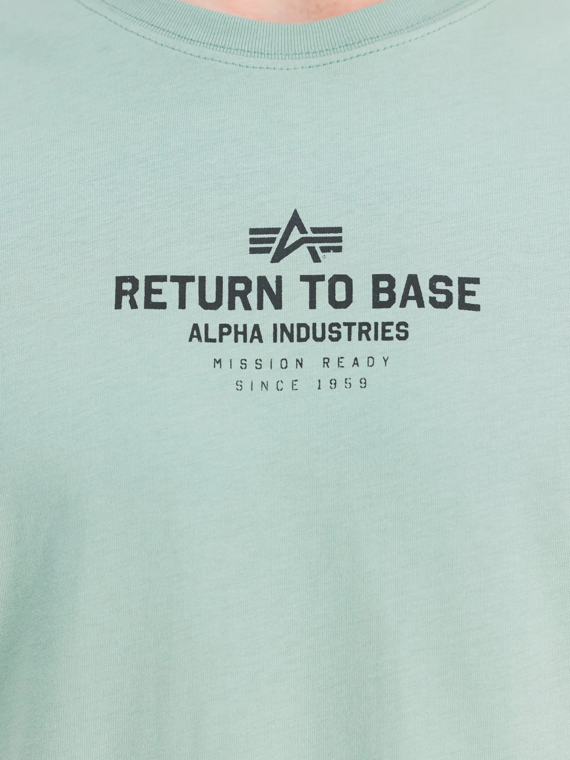 Alpha Industries Herren T-Shirt in grün