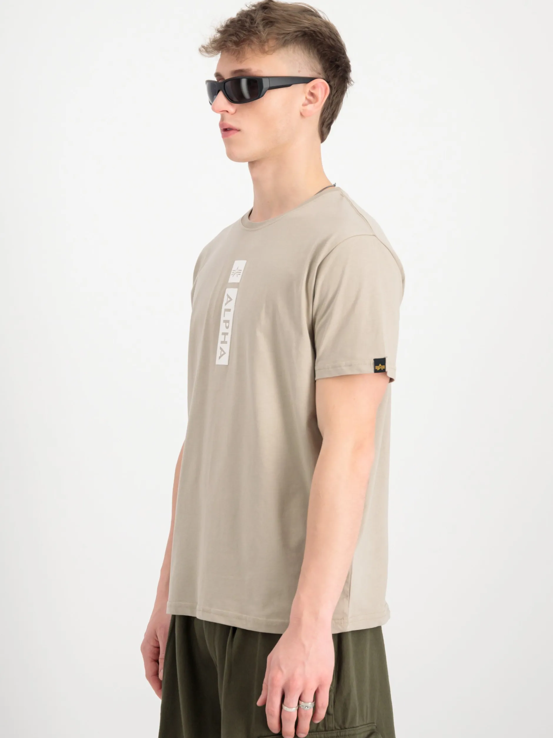Alpha Industries Herren T-Shirt in grün