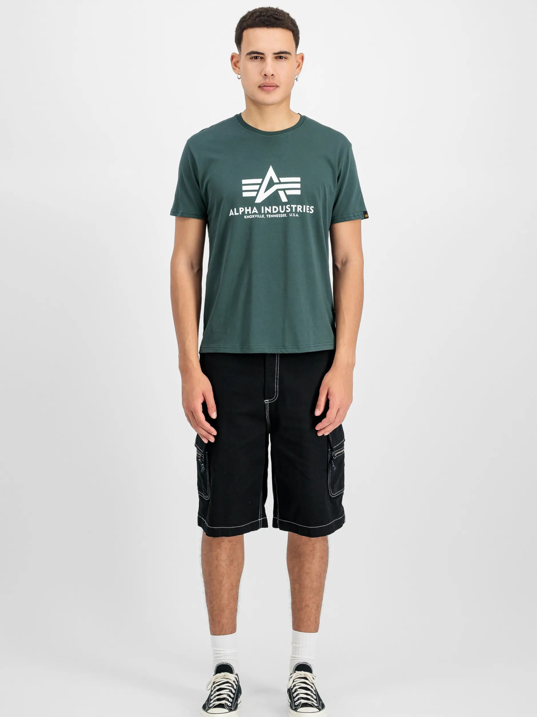 Alpha Industries Herren T-Shirt in grün