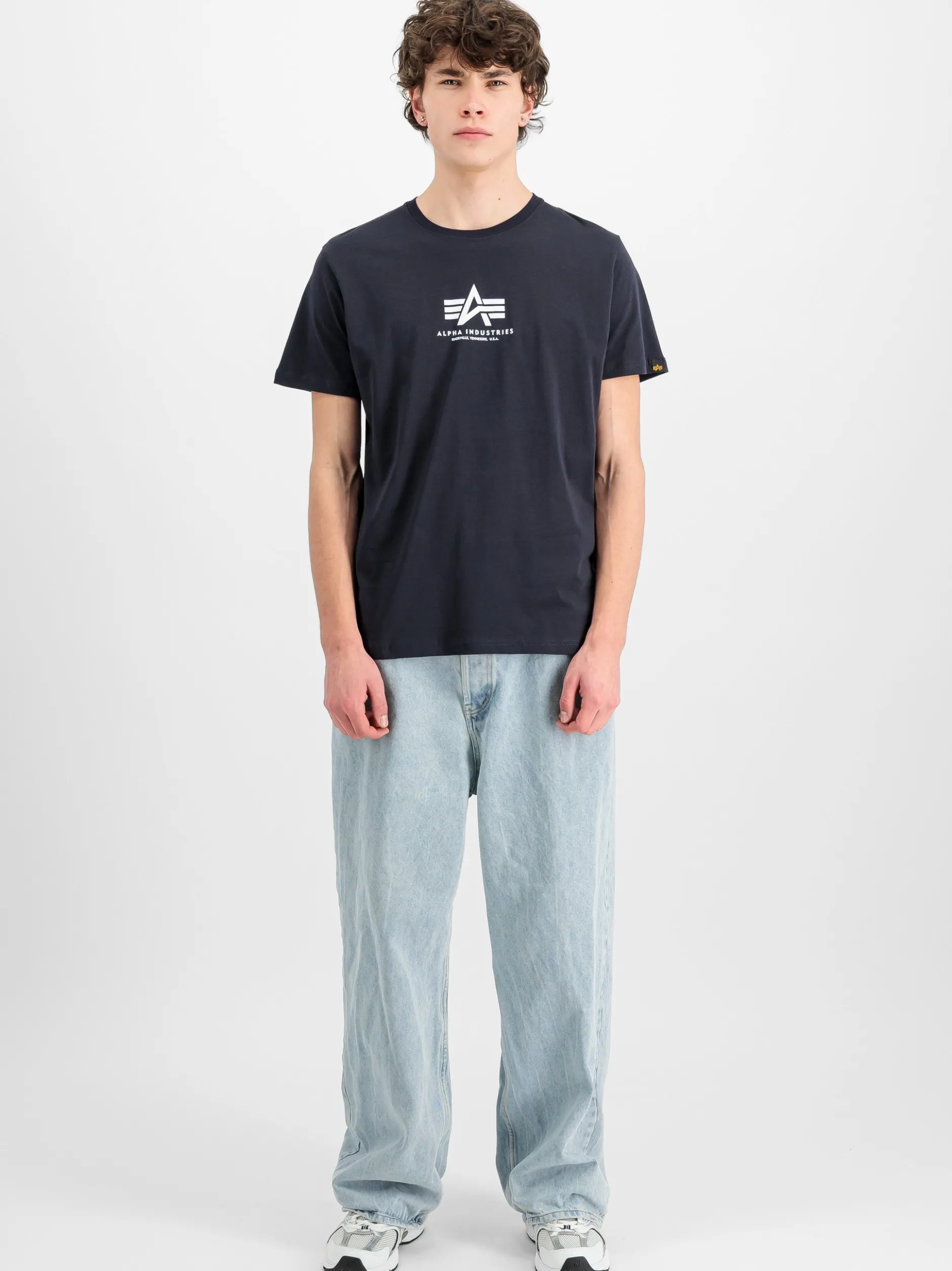 Alpha Industries Herren T-Shirt in marine