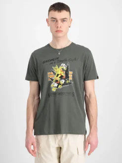 Alpha Industries Herren T-Shirt in oliv