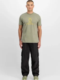 Alpha Industries Herren T-Shirt in oliv
