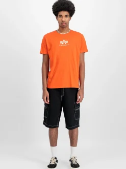 Alpha Industries Herren T-Shirt in orange