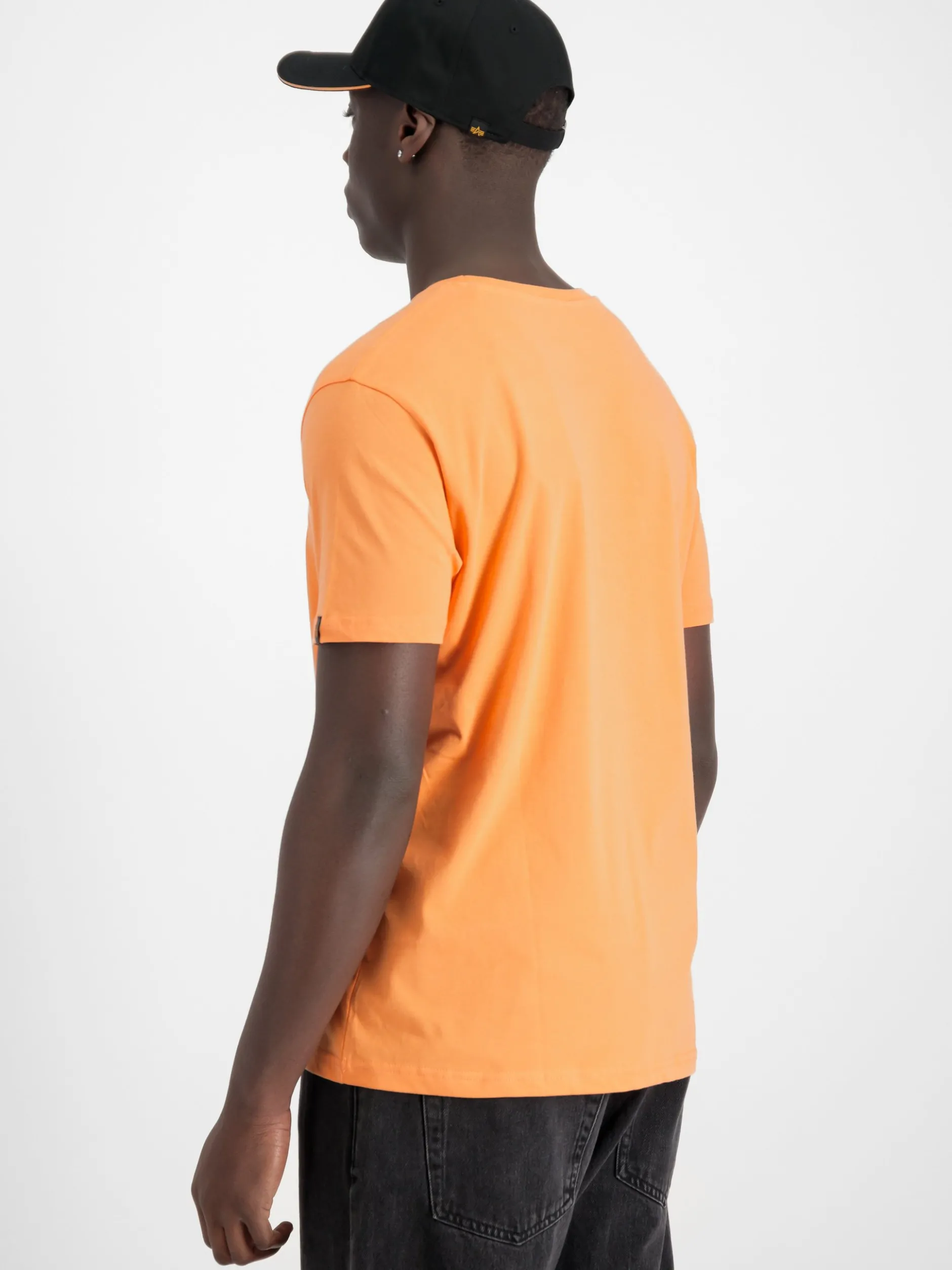 Alpha Industries Herren T-Shirt in orange