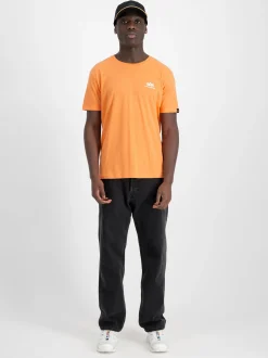 Alpha Industries Herren T-Shirt in orange
