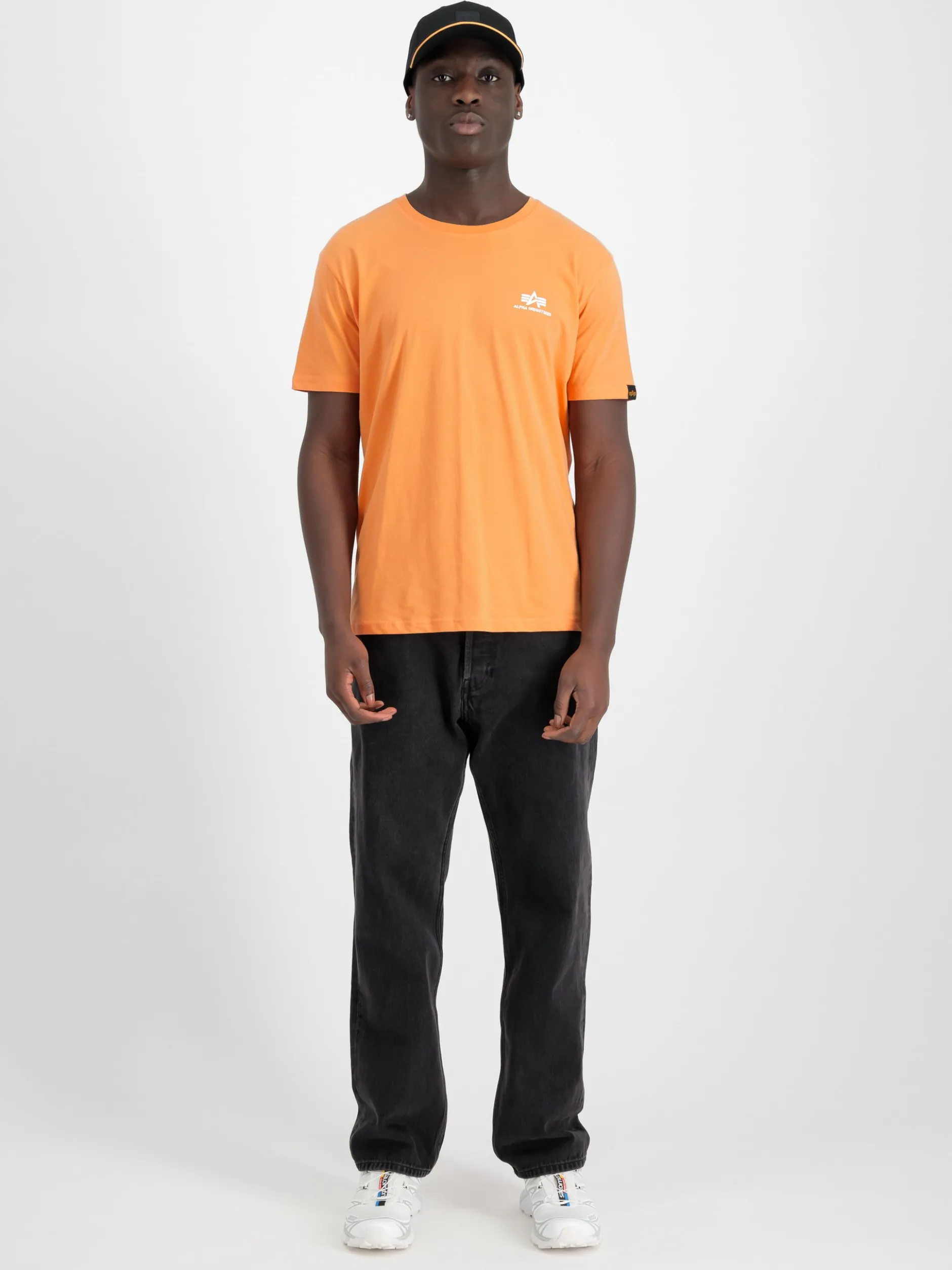 Alpha Industries Herren T-Shirt in orange