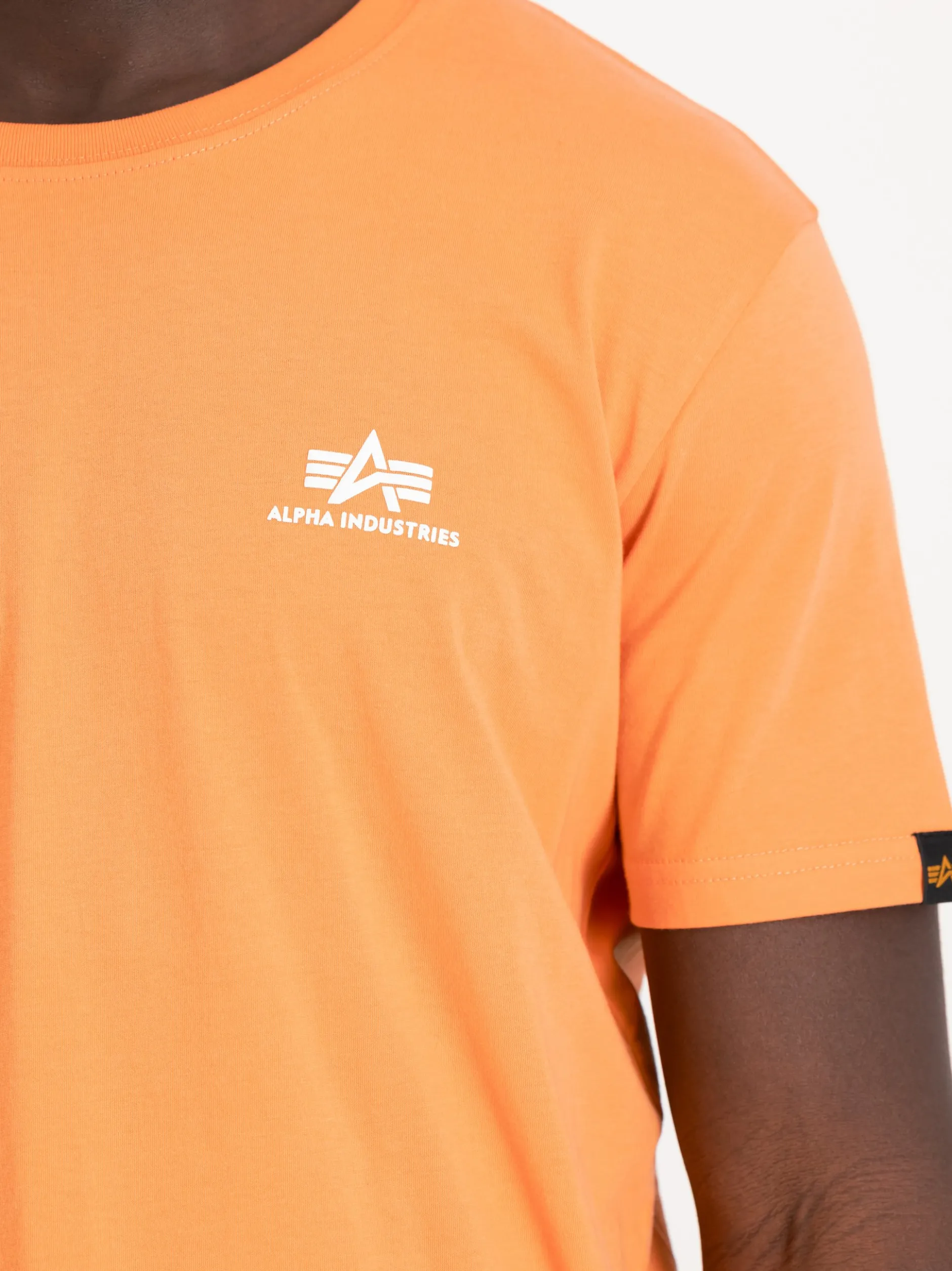 Alpha Industries Herren T-Shirt in orange