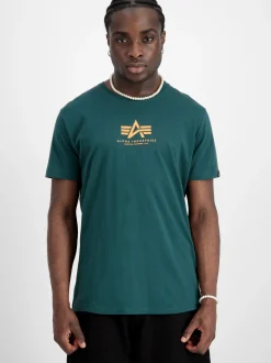 Alpha Industries Herren T-Shirt in petrol
