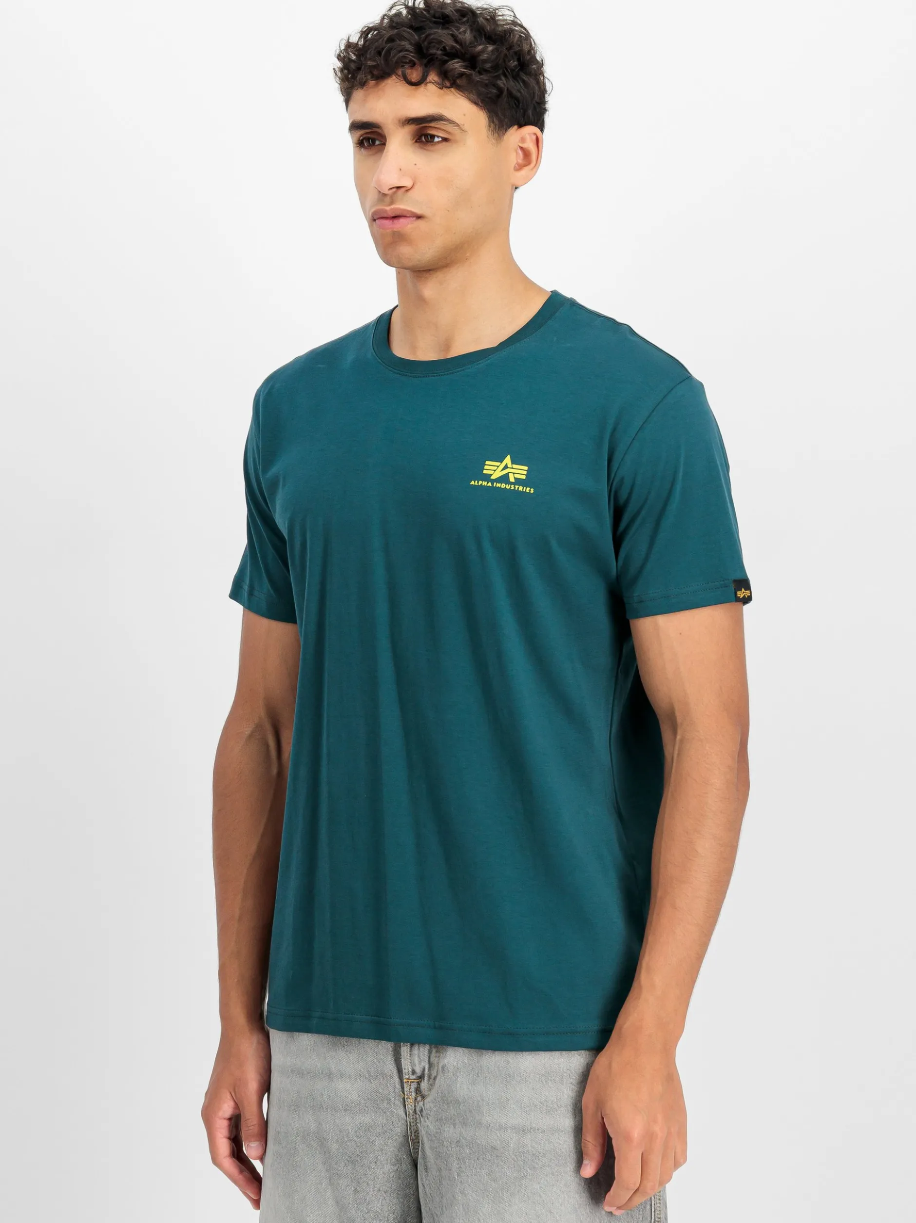 Alpha Industries Herren T-Shirt in petrol